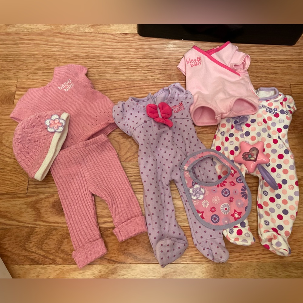 American Girl Bitty Baby Outfits and Accessories
